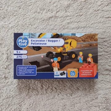 Lego kompatibilis építőjáték markoló