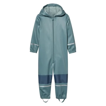 Fiús softshell overall sötétzöld színben