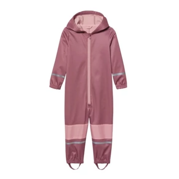 Lányos softshell overall sötétrózsaszín színben