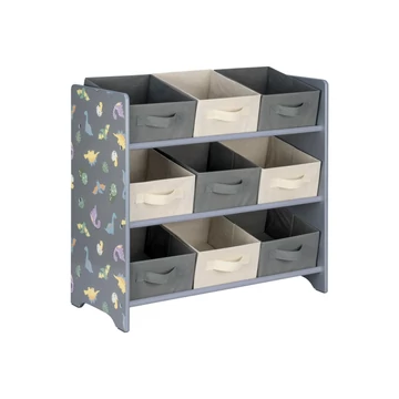 Livarno játéktároló polc - dinoszauruszos