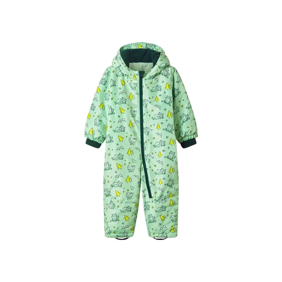 Fiús téli overall világoszöld színben