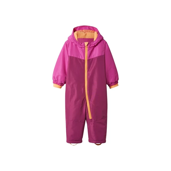 Lányos téli overall rózsaszín színben