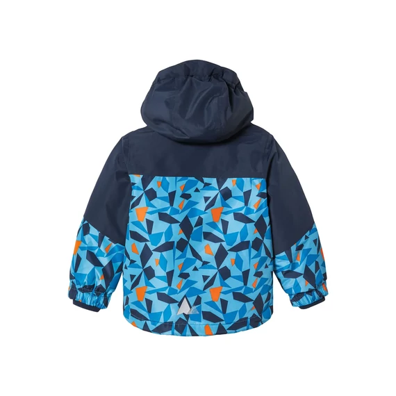 Télikabát - fiú - kék, mintás