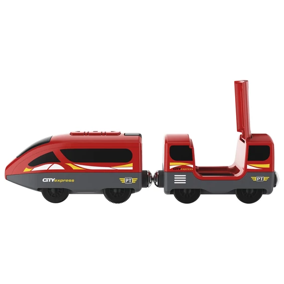 Playtive távirányítós játékvonat - piros