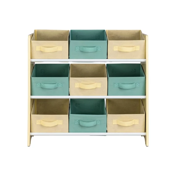 Livarno játéktároló polc - szivárványos